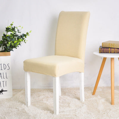 Beiger wasserdichter Stuhlbezug