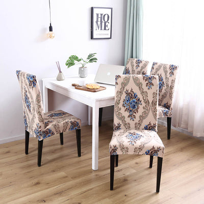 Vintage Beige Stuhlbezug