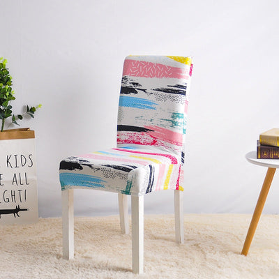 Moderner Stuhlbezug (mehrfarbig)