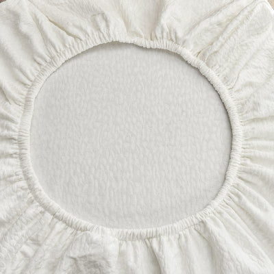 Weißer wasserdichter Stuhlbezug