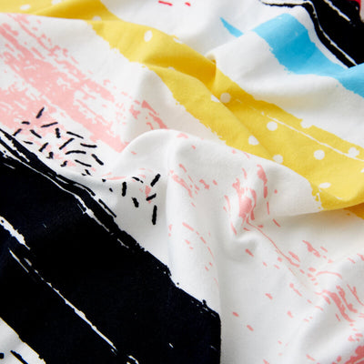 Moderner Stuhlbezug (mehrfarbig)