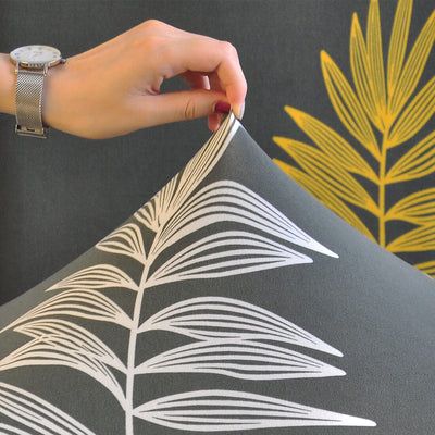 Nature Stuhlbezug (Grau)