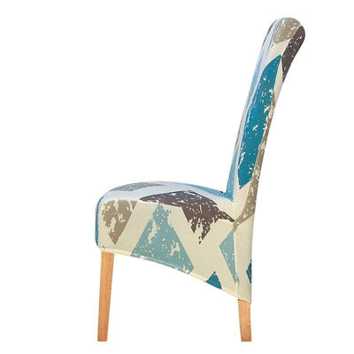 Mehrfarbiger großer Stuhlbezug