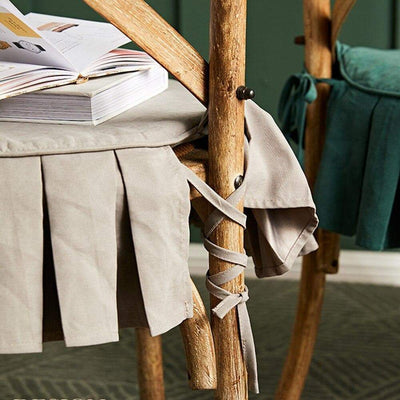 Stuhlbezug aus Wildleder