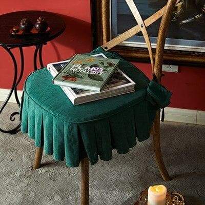 Stuhlbezug aus Wildleder