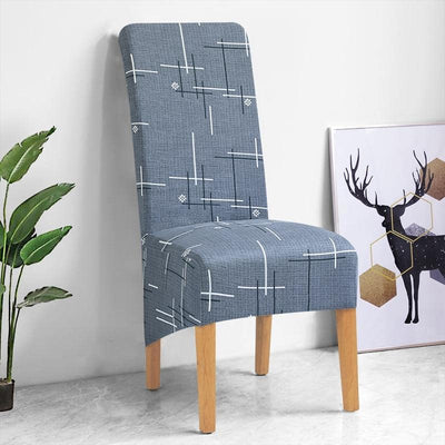 Großer Stuhlbezug Silber