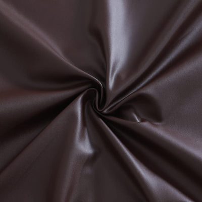 Kaffeebrauner Leder-Bürostuhlbezug