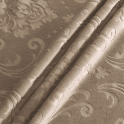 Lily Brown Samt-Stuhlbezug