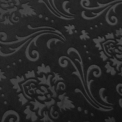 Lys Stuhlbezug aus schwarzem Samt