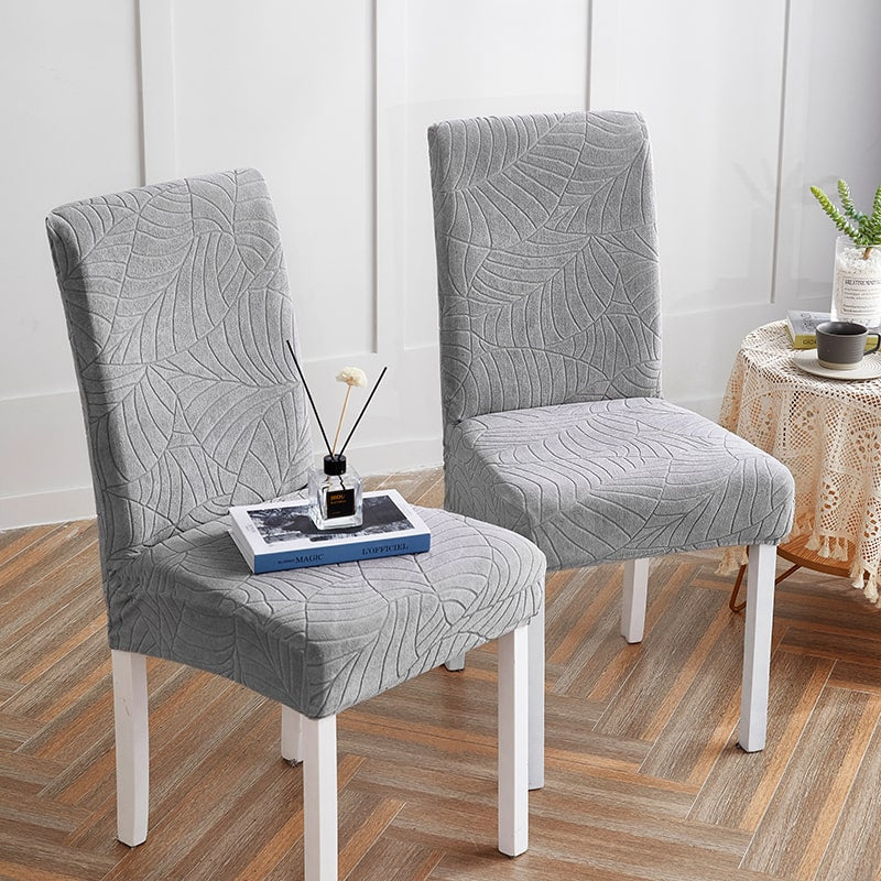 Wasserdichter Stuhlbezug Leaf in Hellgrau