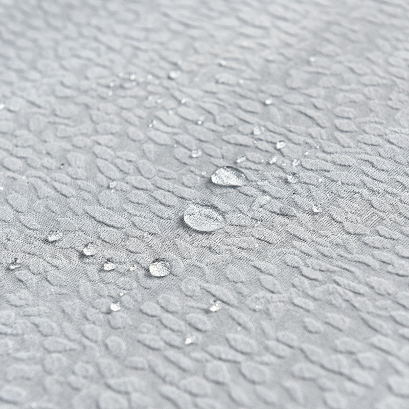 Hellgrauer wasserdichter Stuhlbezug