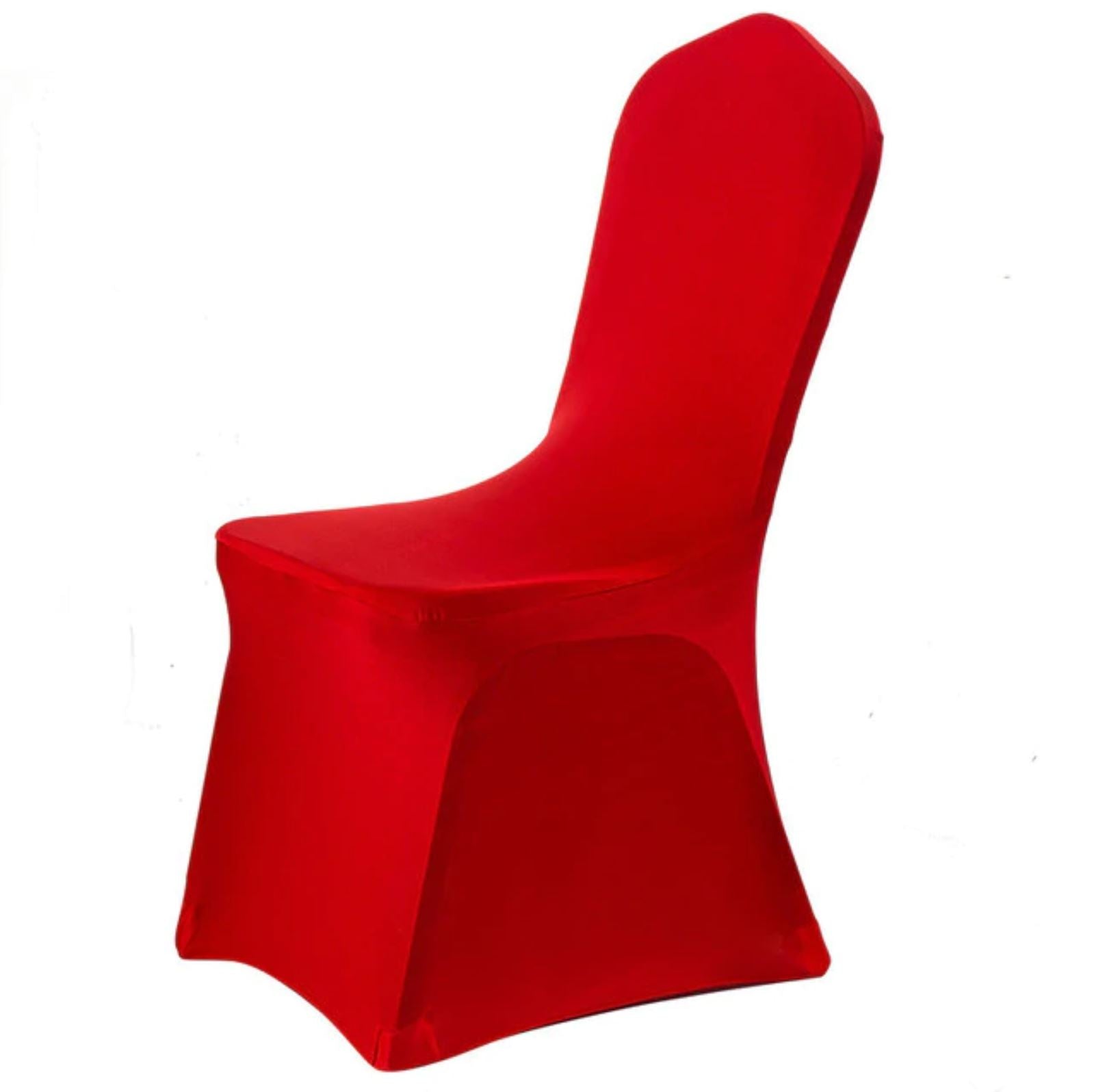 Roter Hochzeitsstuhlbezug