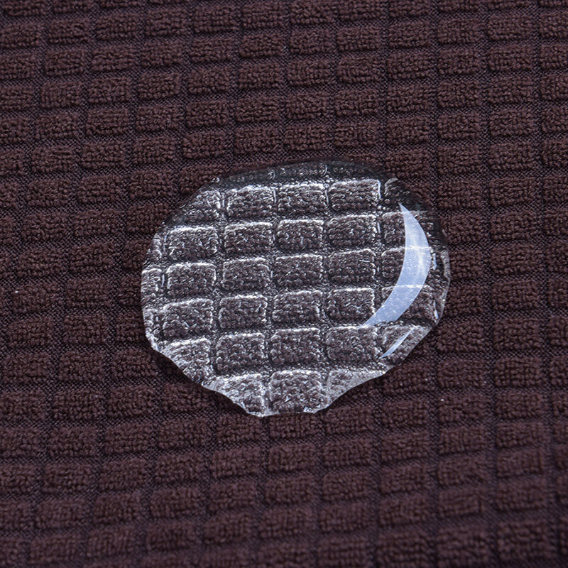 Dunkelbrauner wasserdichter Stuhlbezug