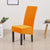 Großer Stuhlbezug aus orangefarbenem Flash-Samt