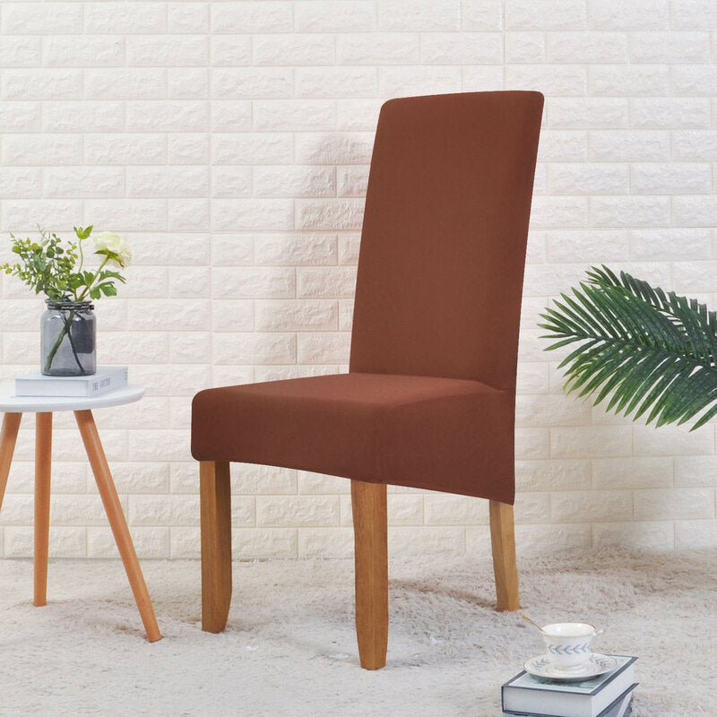 Hellbrauner großer Stuhlbezug