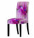 Lila marmorierter Stuhlbezug