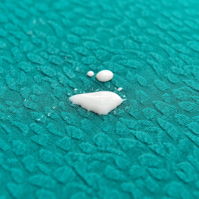 Wasserdichter Stuhlbezug Pfauenblau