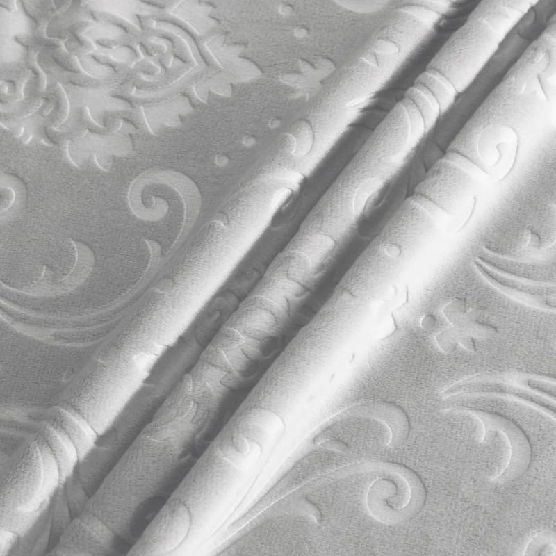 Lily Grauer Samt-Stuhlbezug